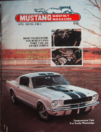 MUSTANG MONTHLY 1980 APR - SUSPENSION, RESTORATION